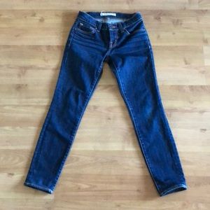 J Brand The Skinny Cropped in Ink Size 24